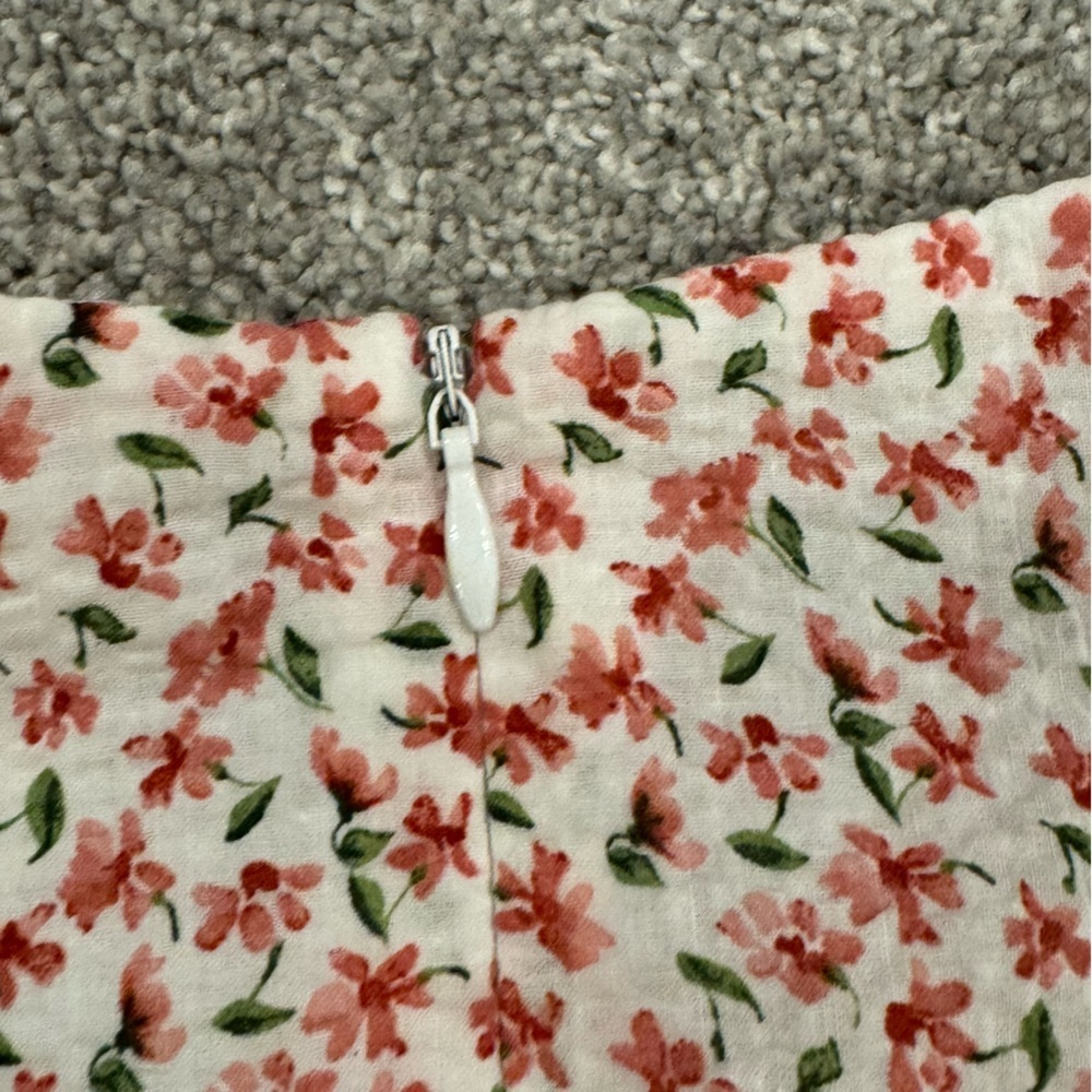 Tuckernuck Hyacinth House Textured Floral Puff Sleeve Clemons Mini Dress NWT - Picture 12 of 13